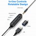 New Bee H362- USB-гарнитура для офисного компьютера